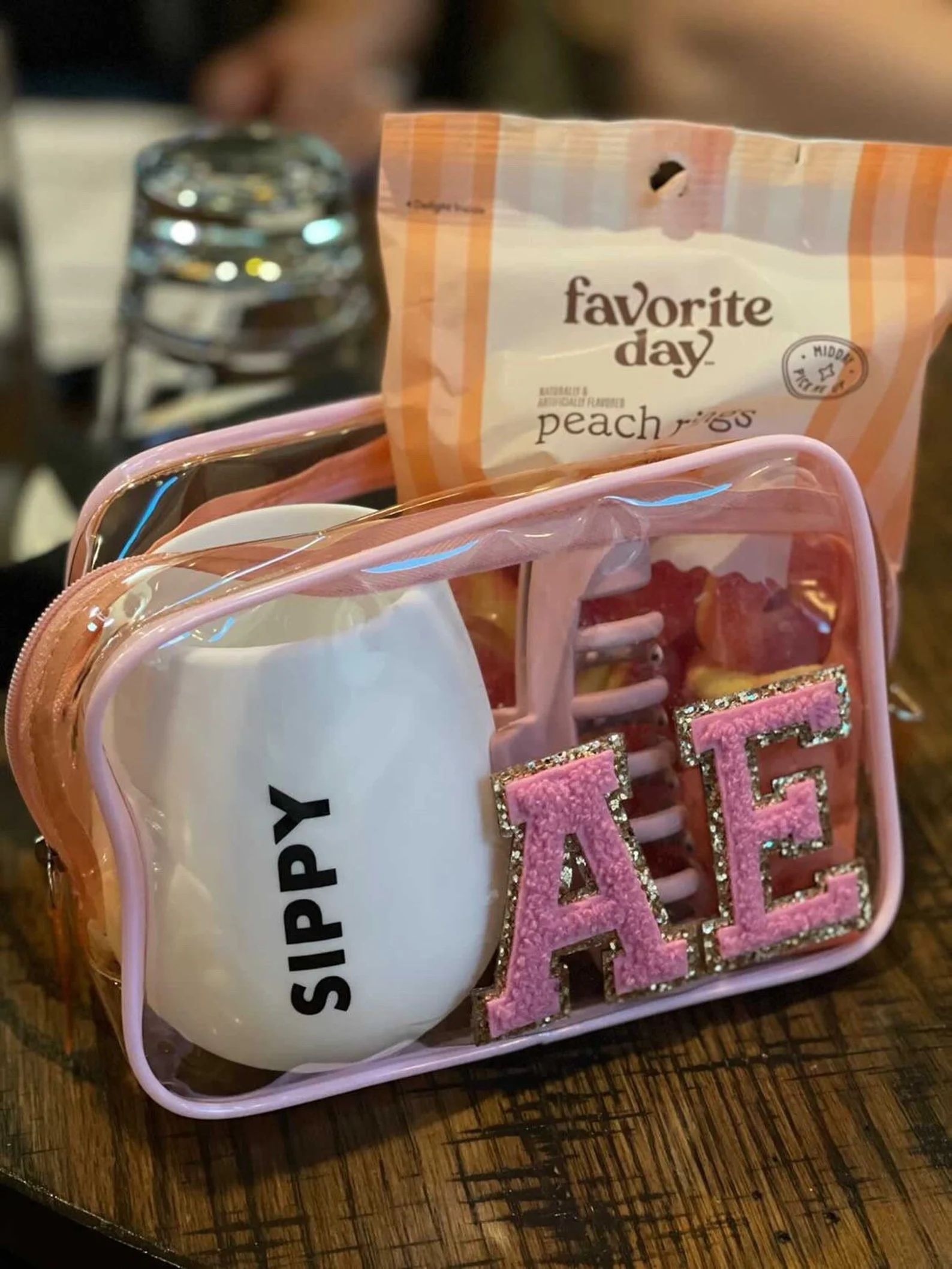 Sophia Bag  Personalized Small Clear Toiletry Bag TSA | Etsy | Etsy (US)