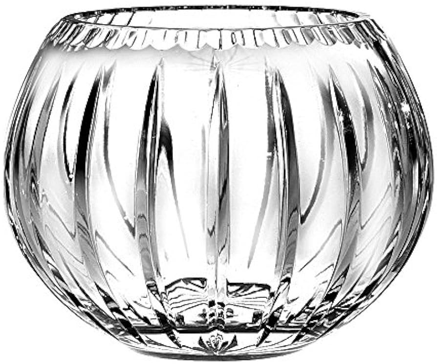 Barski European Hand Cut - Crystal Rose Bowl - Joy Design - 5"D | Amazon (US)
