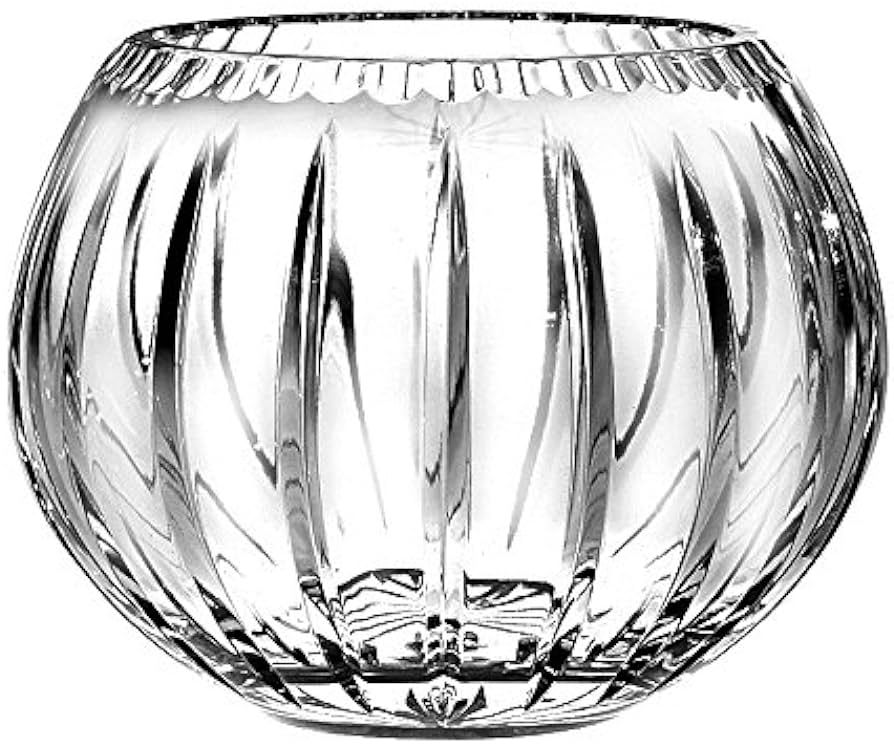 Barski European Hand Cut - Crystal Rose Bowl - Joy Design - 5"D | Amazon (US)