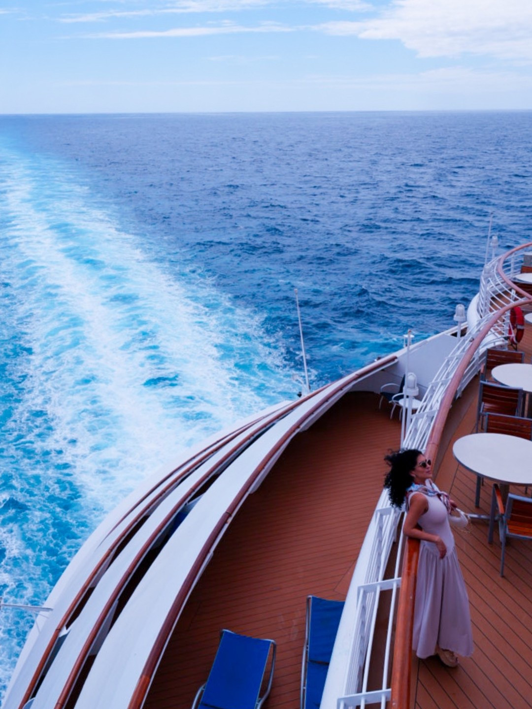 One of my favorite dresses I wore on my cruise and I got so many compliments on it! I got a size small and it’s very stretchy and flattering🚢🌊📸 
#cruise #travel #dress  #brunch #vacation 

#LTKTravel #LTKPetite #LTKSeasonal