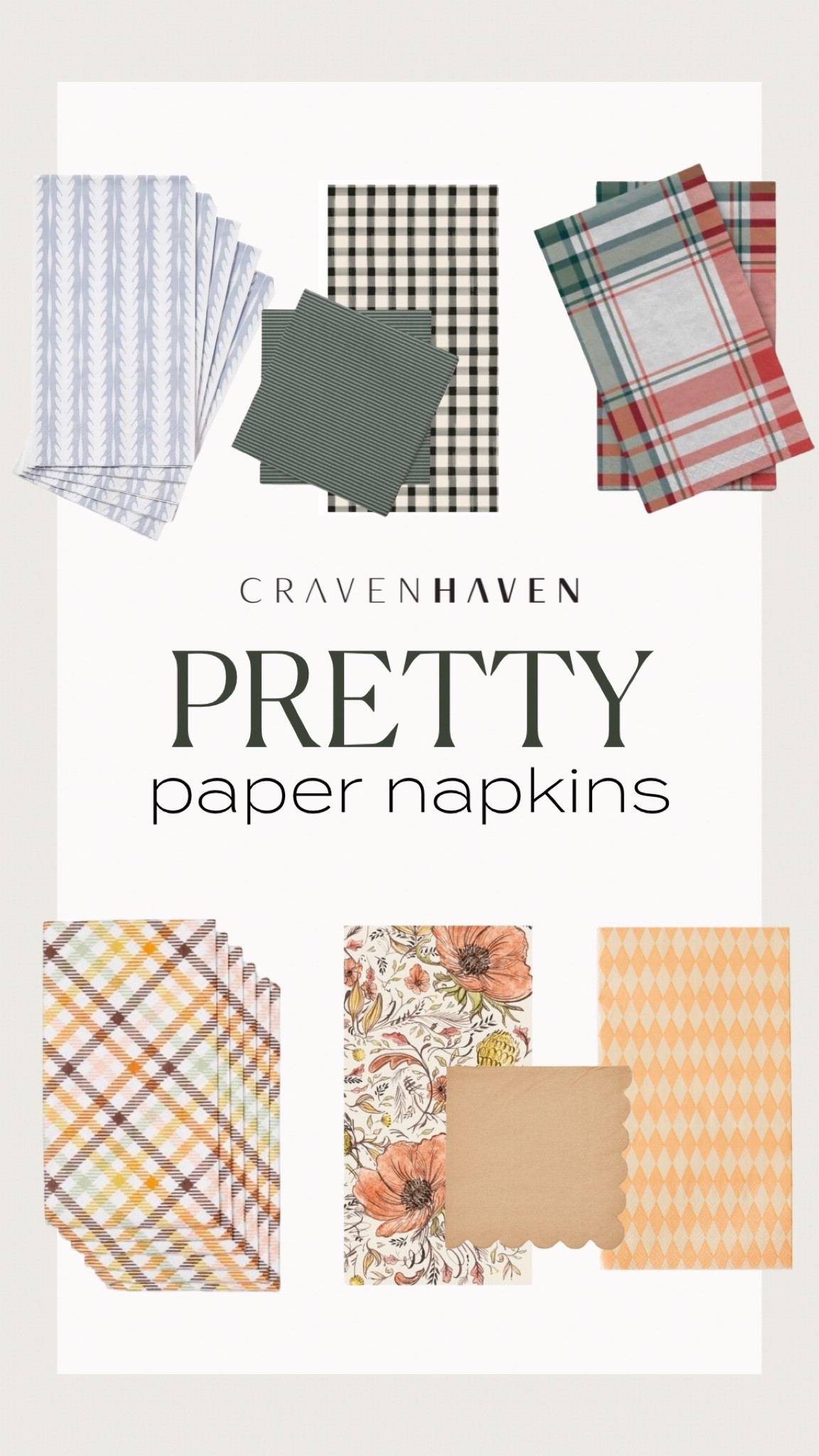 Some of my favorite paper napkins for the upcoming holiday entertaining season!

#LTKHoliday #LTKSeasonal #LTKhome