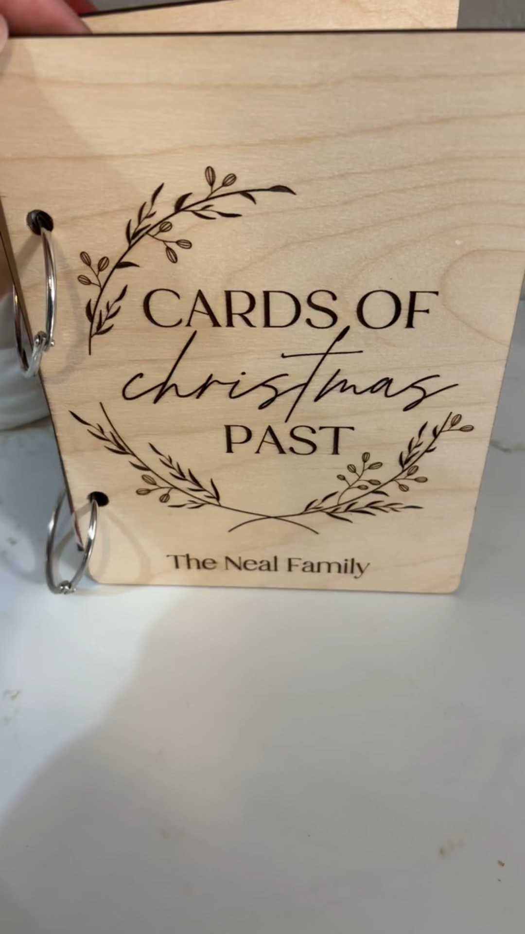 Christmas card holder for all your family Christmas cards to look back on!! So cute to see where you first started dating to being married and having babies added to the pictures! #LTKfamily #LTKchristmascard

#LTKSeasonal #LTKKids #LTKHoliday