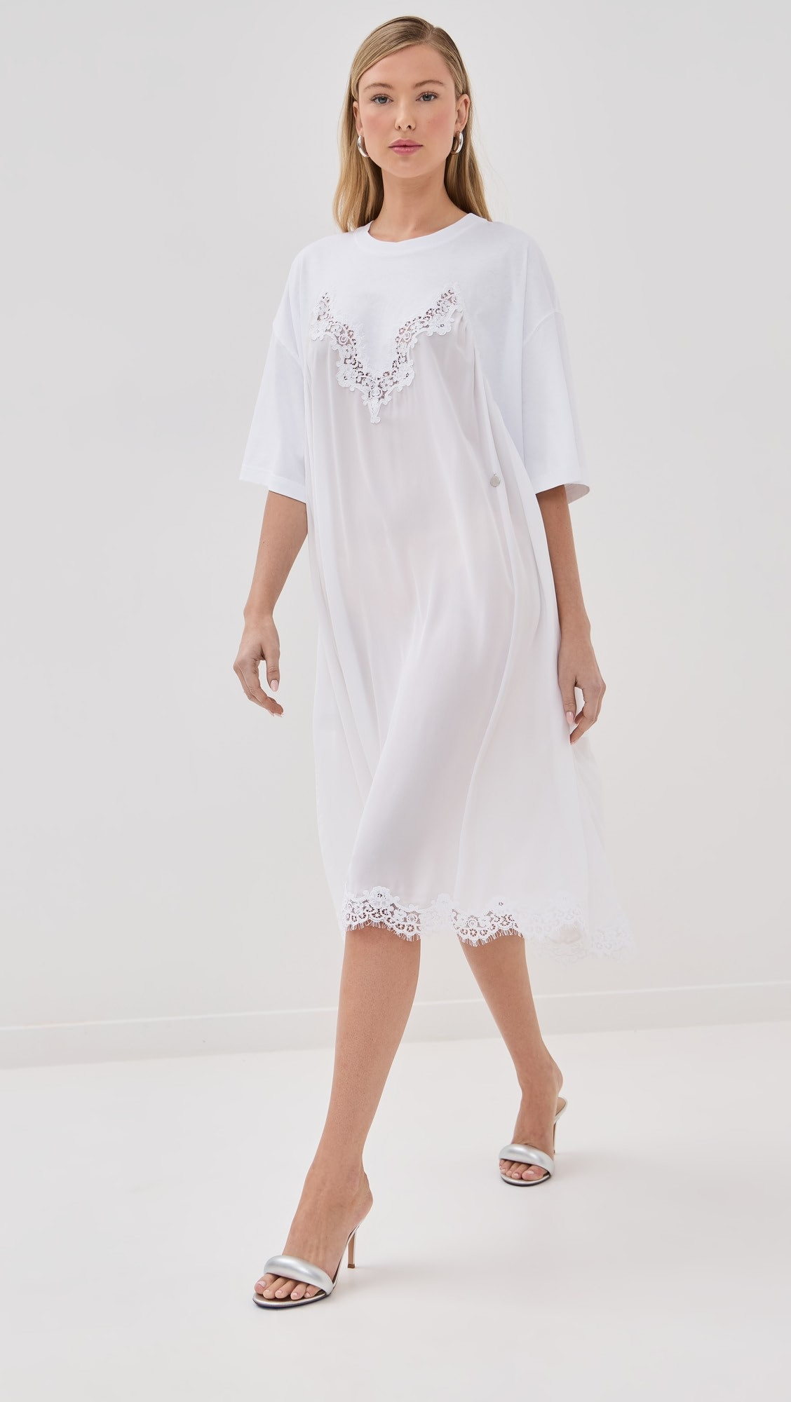 Lingerie Lace Insert Dress | Shopbop