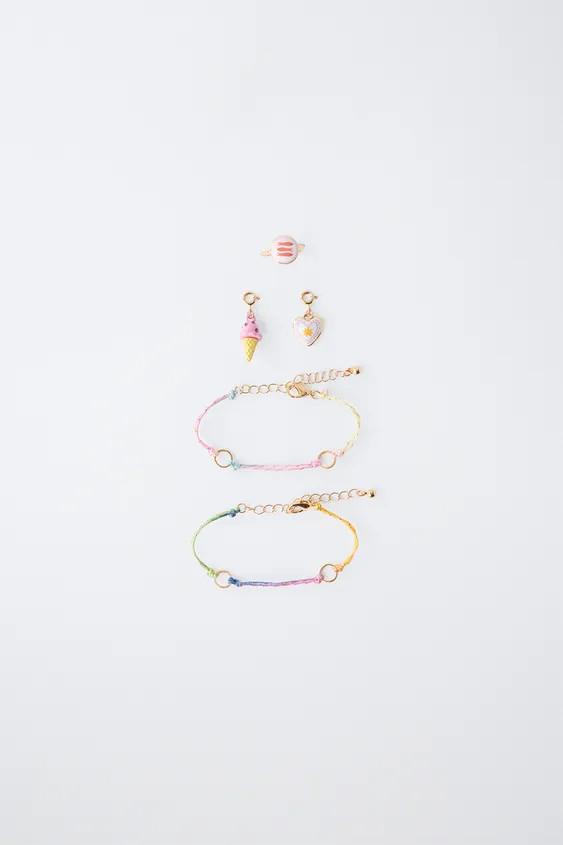 TWO-PACK OF INTERCHANGEABLE CHARM BRACELETS | Zara US