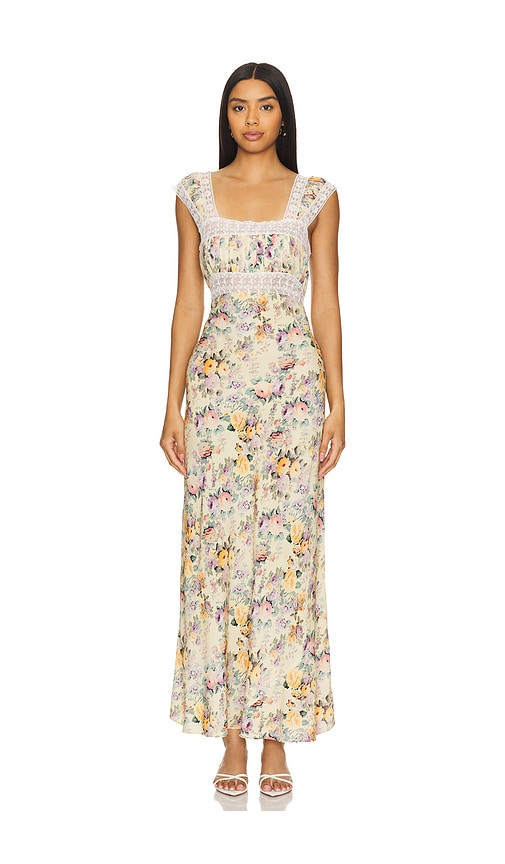 Selkie The Veronica Slip Dress in Beige. - size 6X | Revolve Clothing (Global)