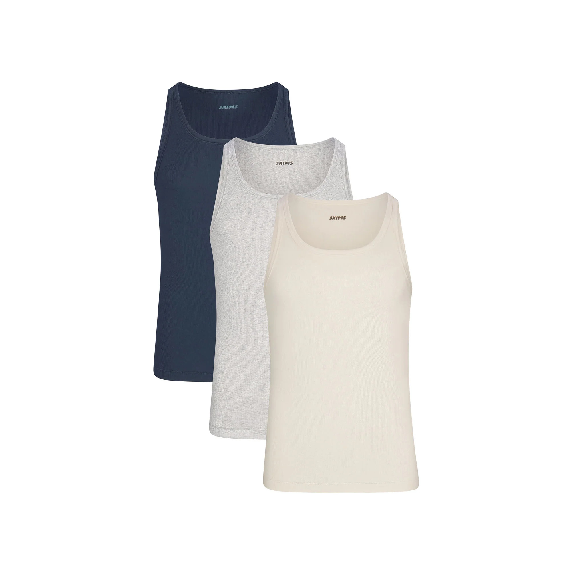 MENS RIB TANK 3-PACK | SKIMS (US)