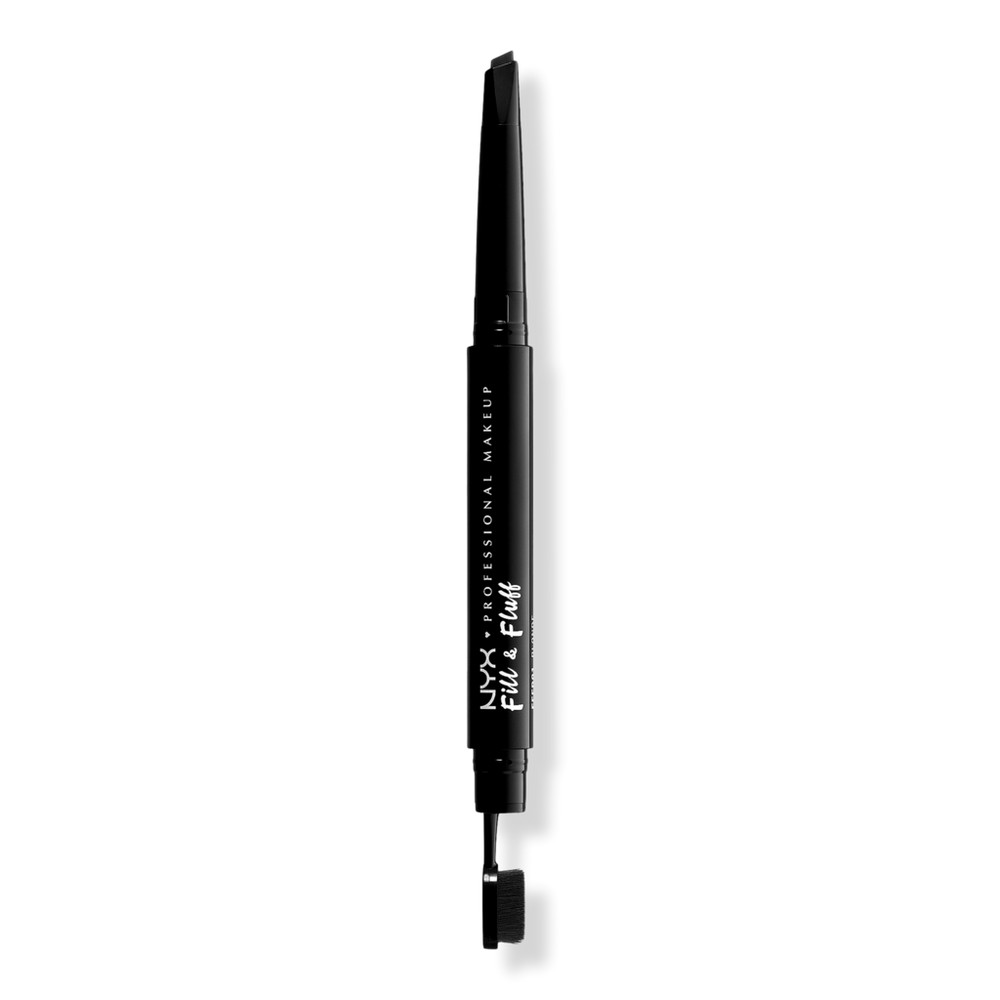 NYX Professional Makeup Fill & Fluff Eyebrow Pencil Pomade - Black | Ulta