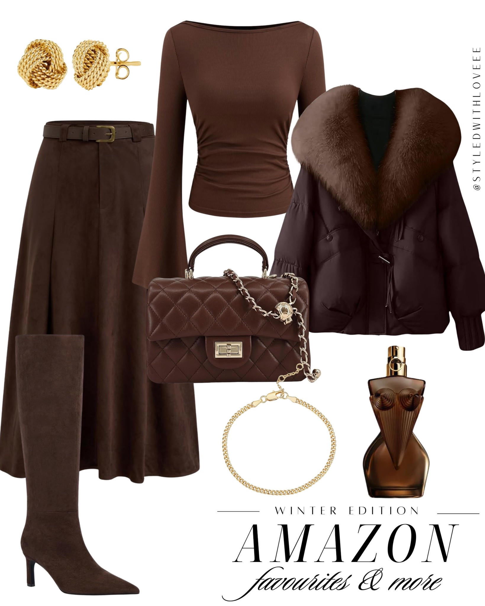 Rich chocolate tones for winter? Yes, please 🍫✨
This Amazon look is serving luxe textures, feminine details, and that old money energy — without the luxury price tag. The perfect cozy-chic outfit for holiday dinners, date nights, or city strolls.

Tap to shop every piece and save this winter look before it sells out 🤎 

 #LTKHoliday #LTKootd #LTKSeasonal