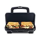 Proctor Silex Deluxe Hot Sandwich Maker, Nonstick Plates, Stainless Steel (25415) | Amazon (US)