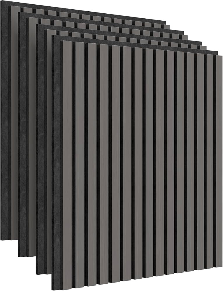 Sonolok 15.5 ft dark gray sound-absorbing wall panel kit | Amazon (US)
