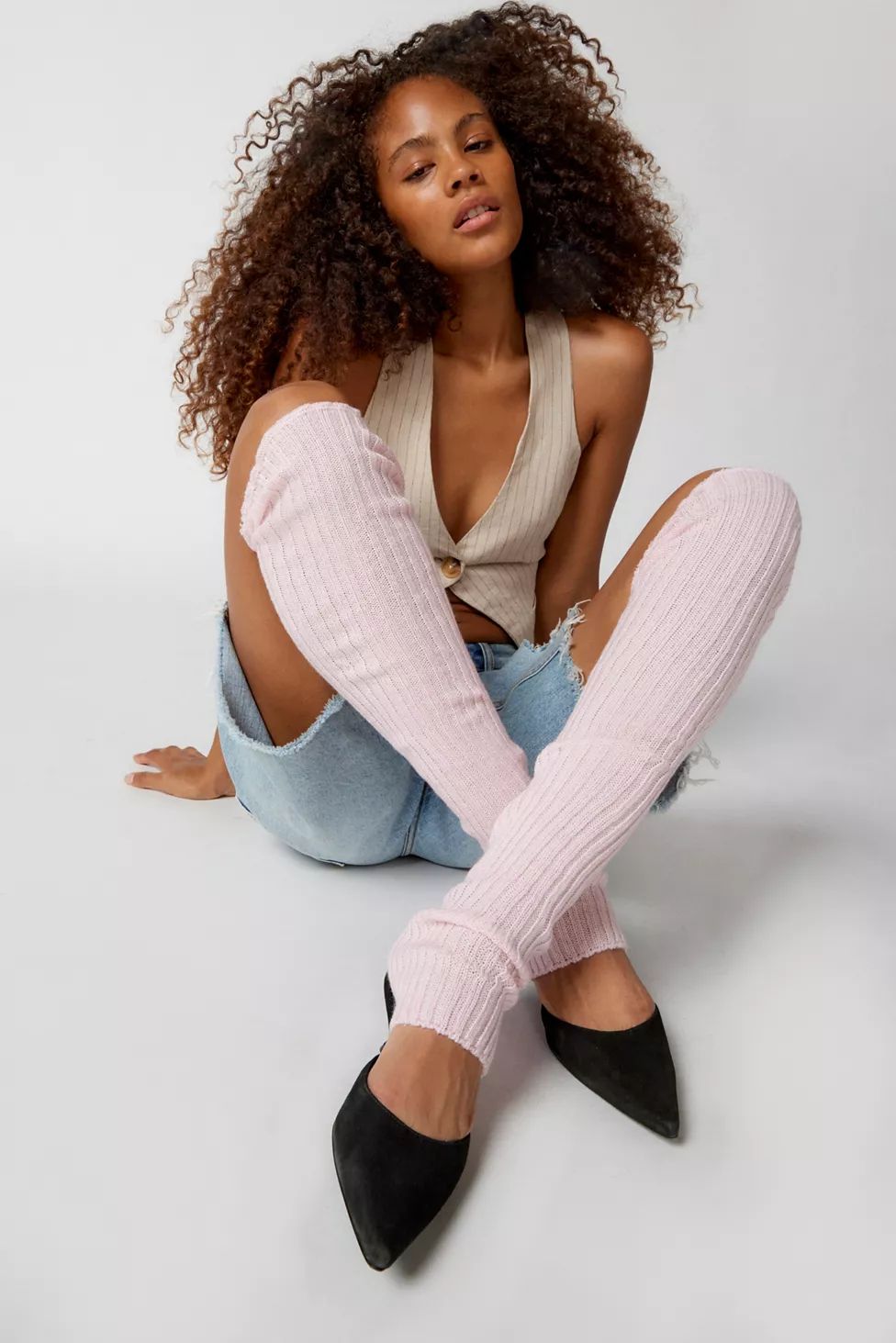 Out From Under Ribbed Long Leg Warmer | Urban Outfitters (US and RoW)