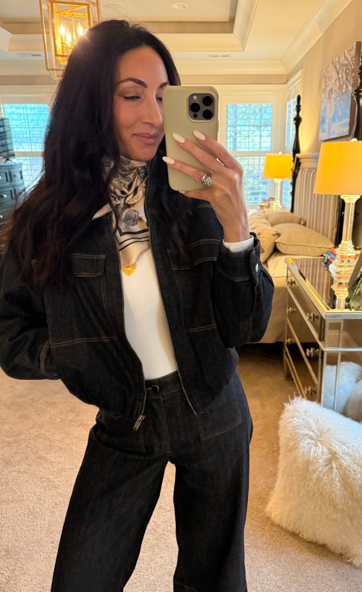 Dinner fit — details posted, denim set by Zara whom I can’t tag. Boo! 

#LTKOver40 #LTKValentine #LTKdayinmylife