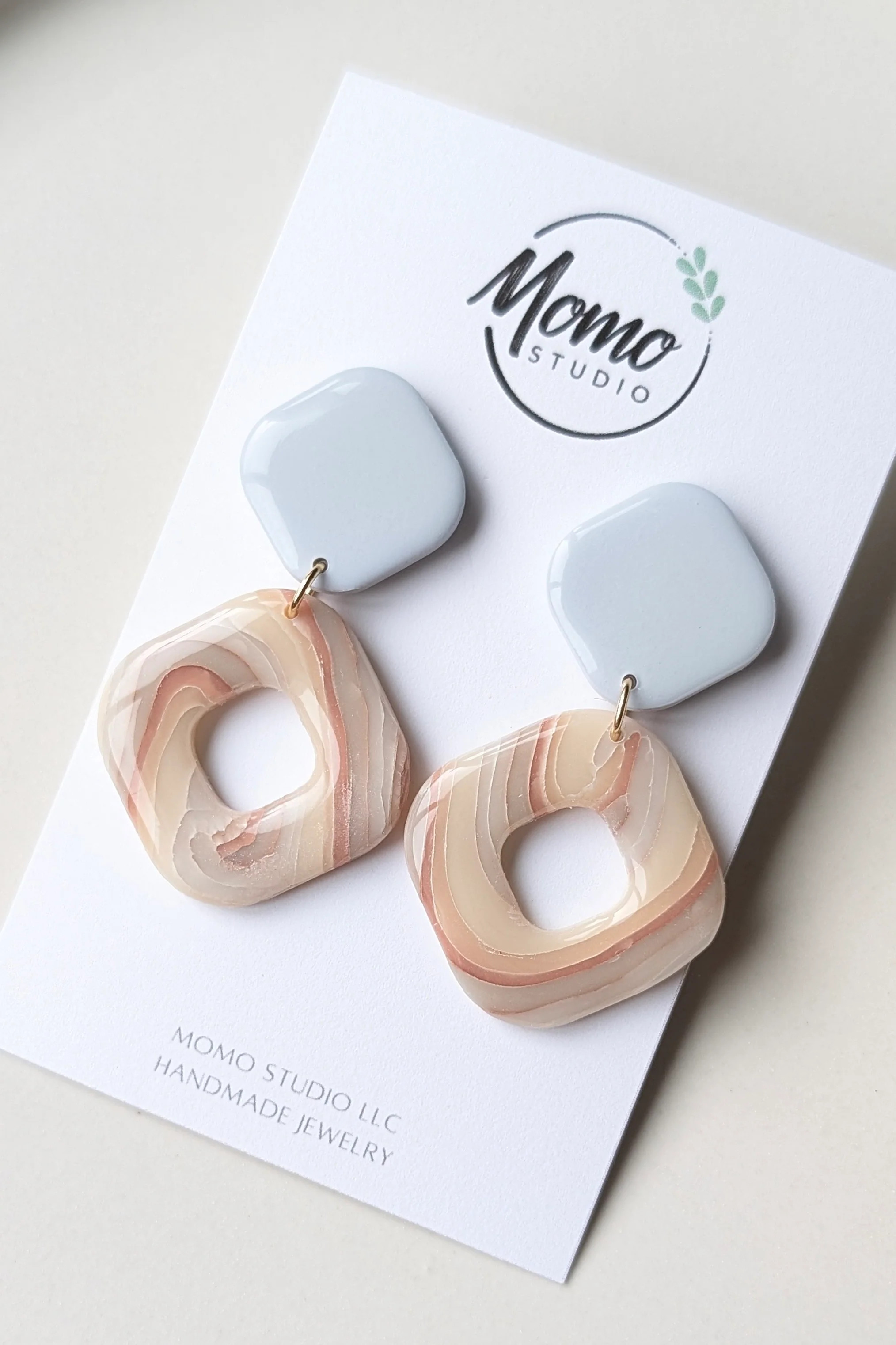Dangles #14.2 - Geode Slab - Spring Flowers #1 Palette | Momo Studio