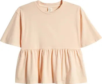 Treasure & Bond Kids' Cotton Peplum T-Shirt | Nordstrom | Nordstrom
