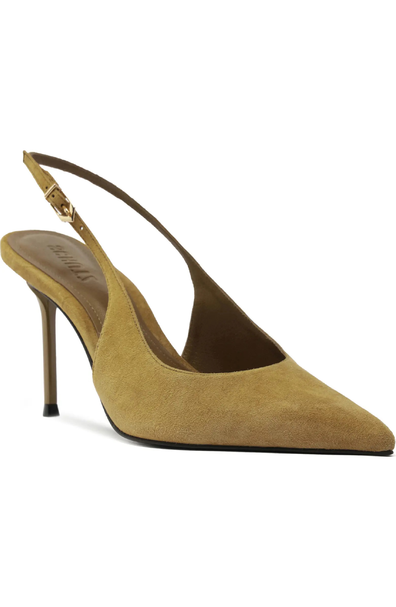 Schutz Alicia Pointed Toe Slingback Pump (Women) | Nordstrom | Nordstrom