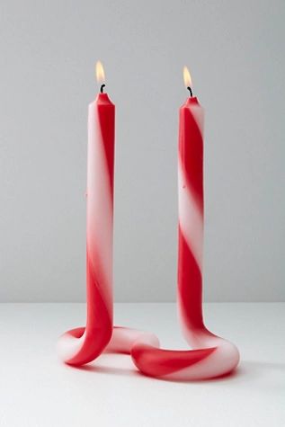 Lex Pott Twist Candy Cane Candle | Free People (Global - UK&FR Excluded)