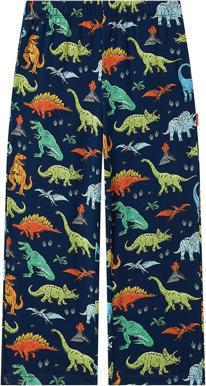 Bamboo Viscose Toddler Boys Wide Leg Pajama Pants Elastic Waist Pajama Bottom with Pockets | Amazon (US)