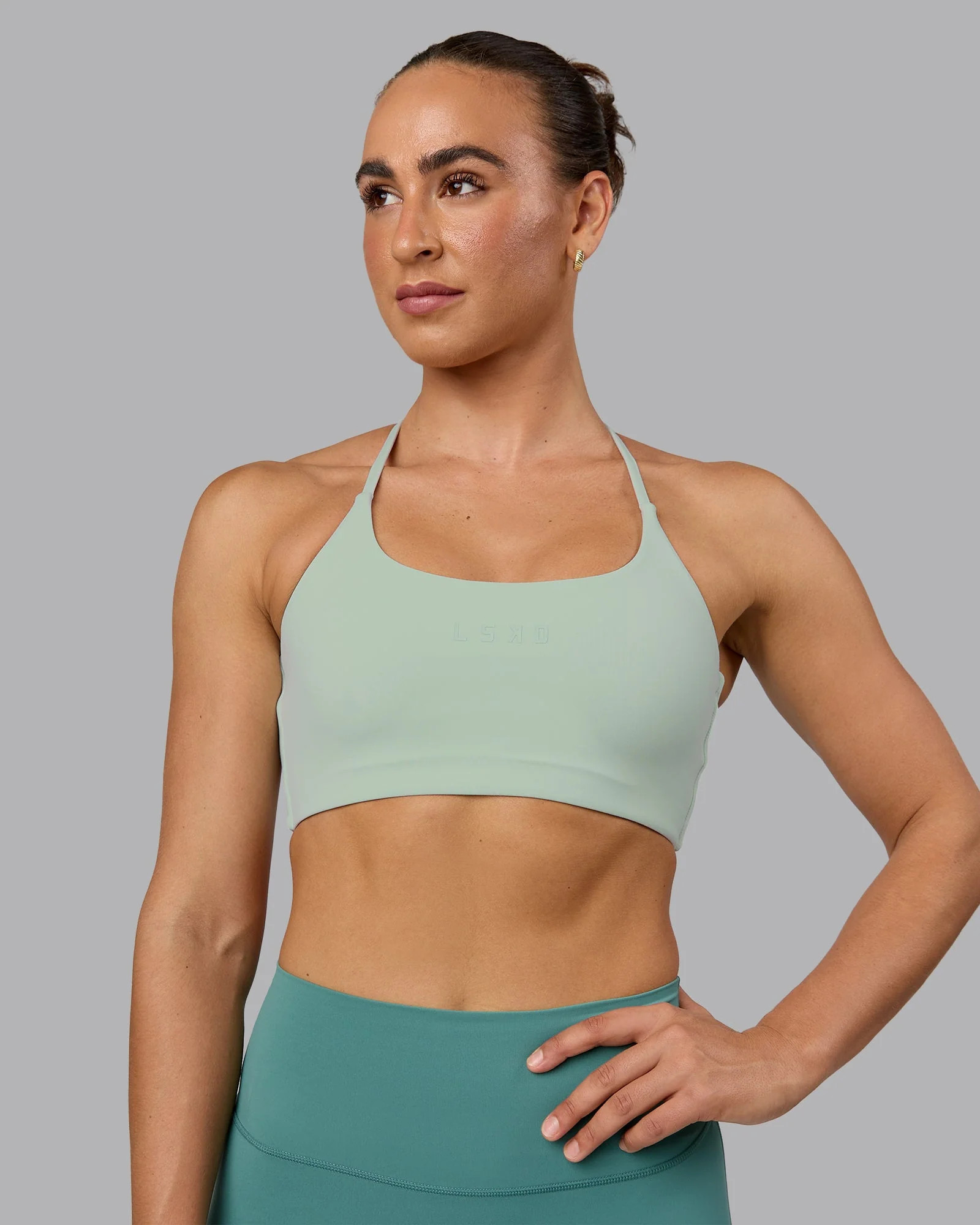 Twist Sports Bra - Surf Spray | LSKD