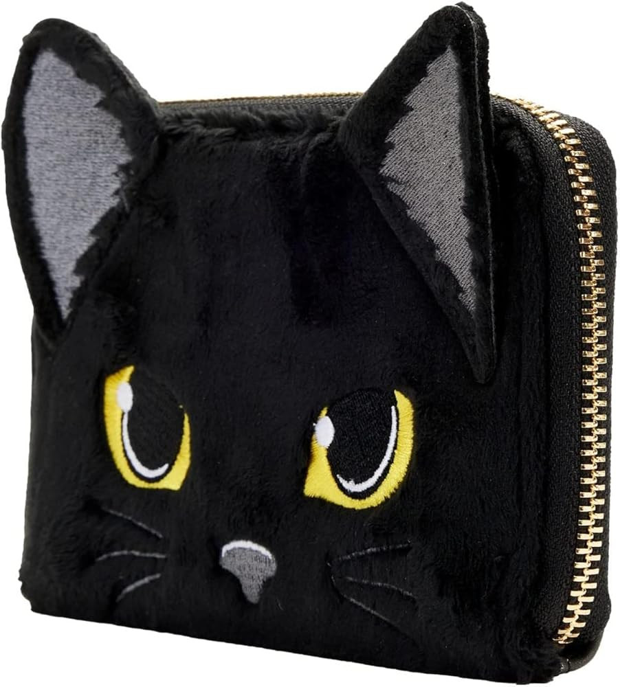 Disney Hocus Pocus Binx Head Plush Wallet | Amazon (US)