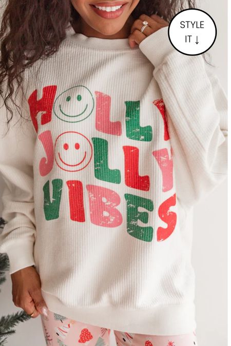 🩷🩷 #PinkLily #Sweatshirt #Christmas

#LTKHoliday #LTKstyletip #LTKSeasonal