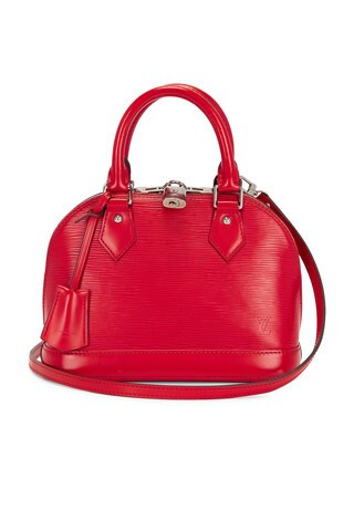 louis vuitton Louis Vuitton Epi Alma BB Handbag in Red - Red. Size all. | FWRD 