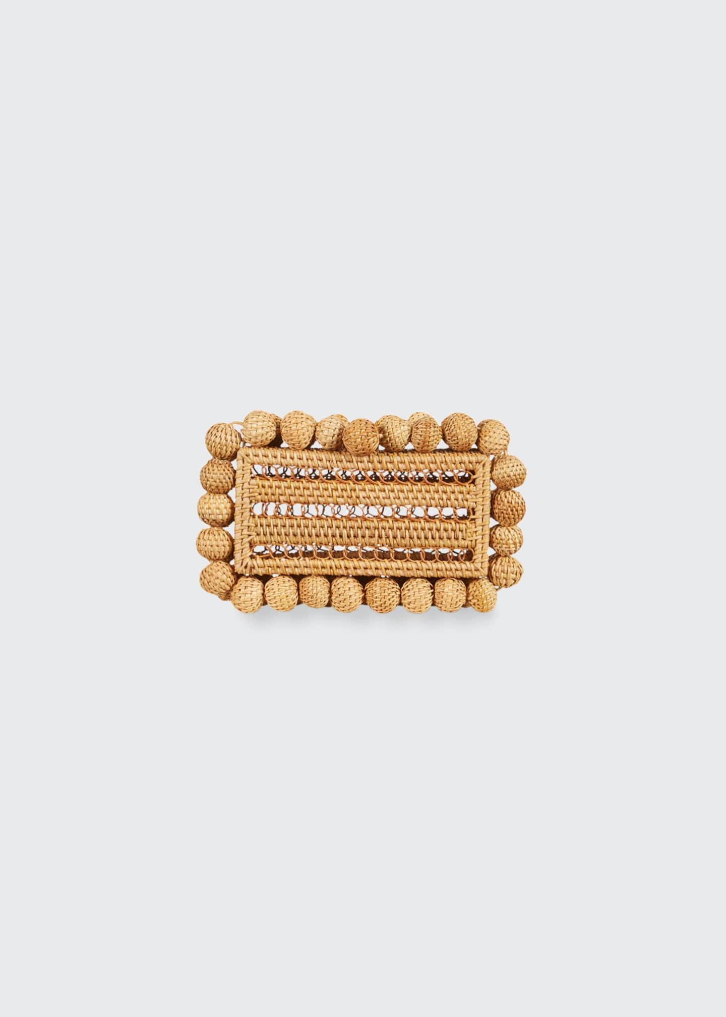 Cult Gaia Sphere Natural Clutch Bag | Bergdorf Goodman