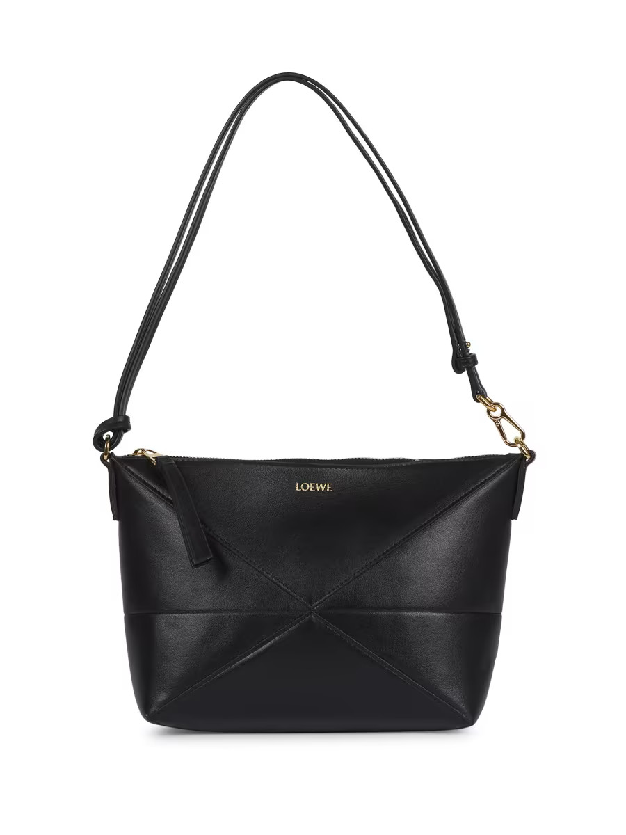 Puzzle Fold Leather Shoulder Bag | Saks Fifth Avenue
