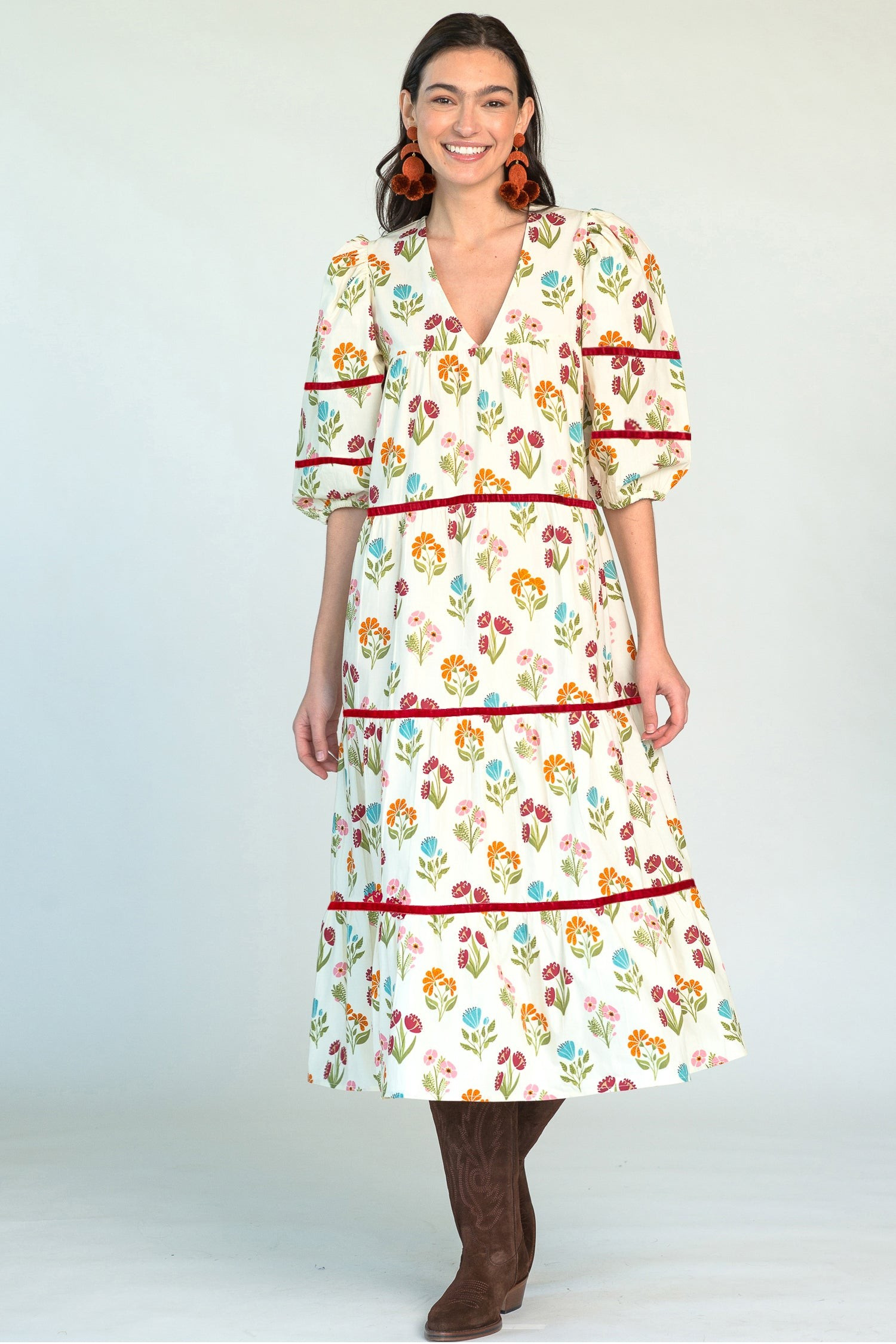 Georgia Dress in Heirloom | Olivia James The Label