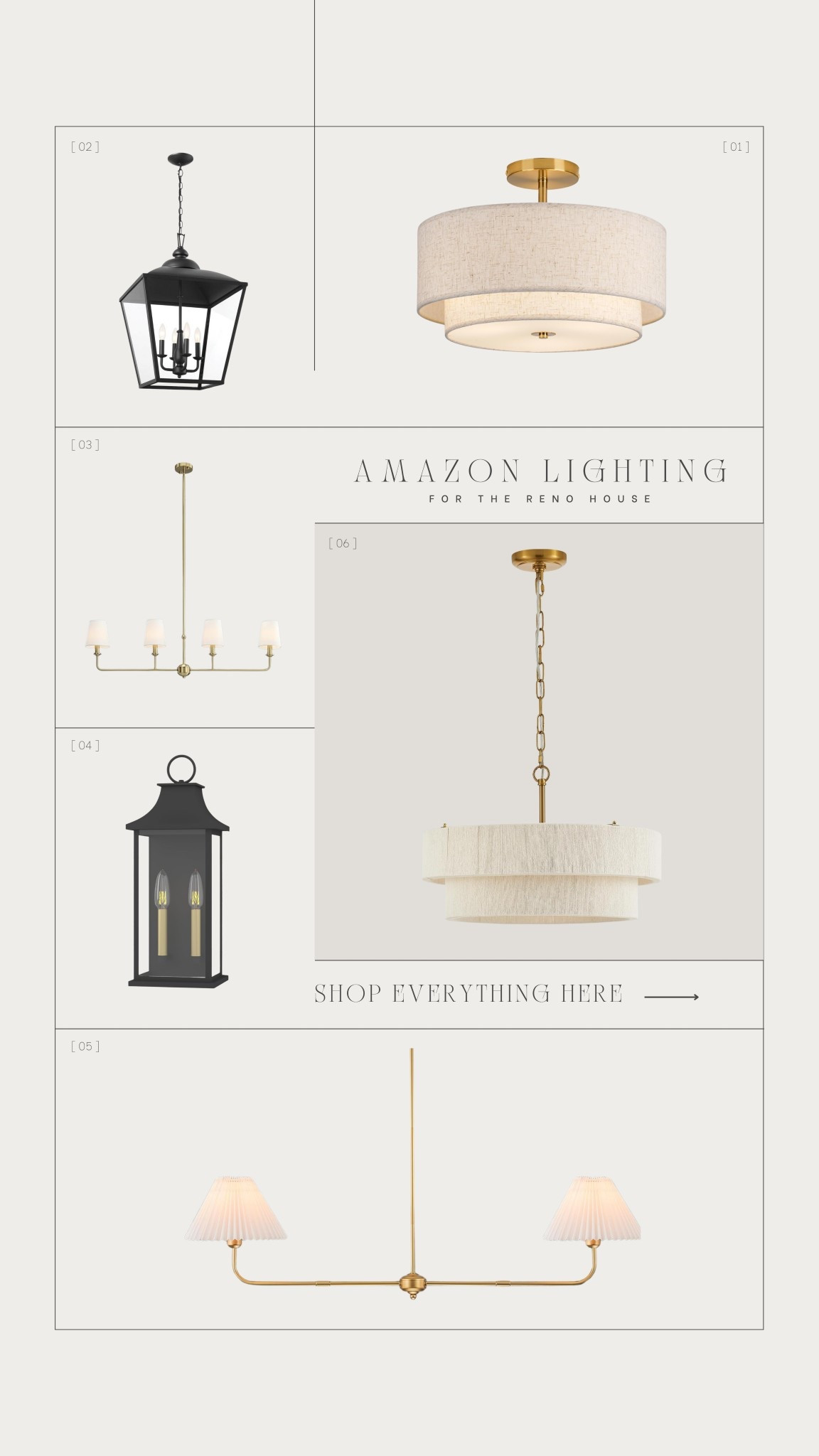 Amazon Lighting for Our Reno ✨

Shop now! 🔗🔗

#LTKBeauty #LTKHome