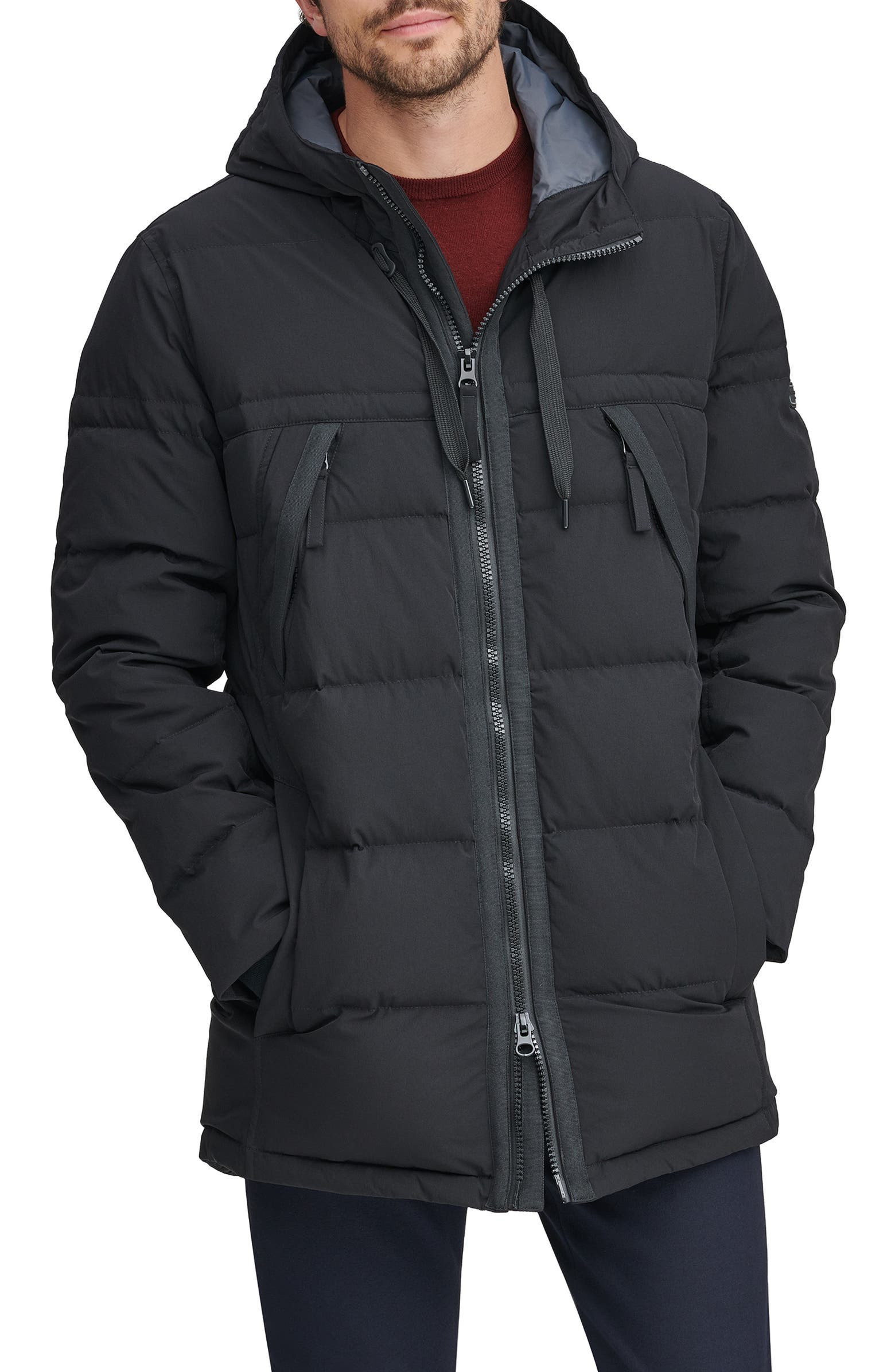 Holden Water Resistant Down & Feather Fill Quilted Coat | Nordstrom