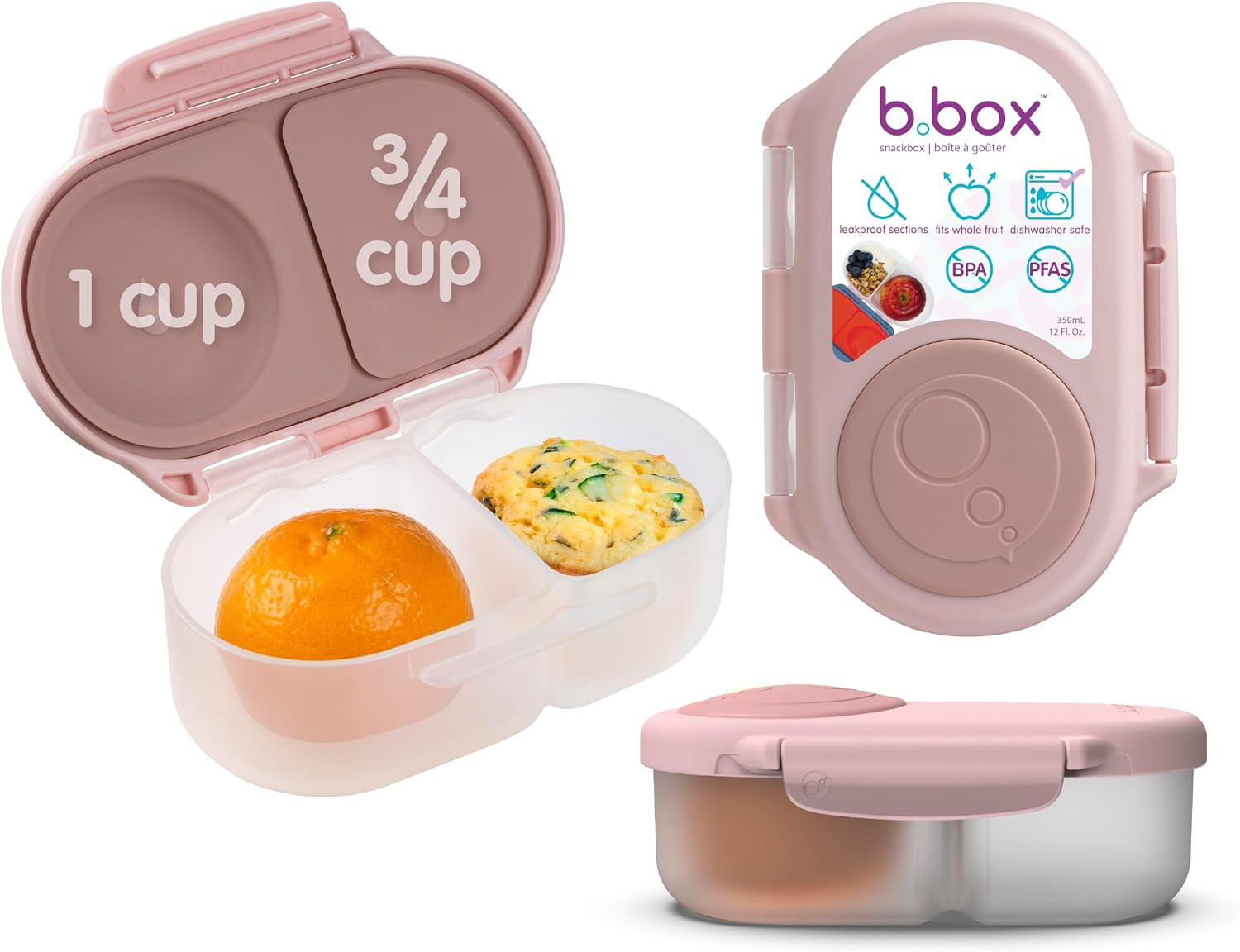 b.box Snack Box, Snack Containers for Kids, Kids Lunch Box, Toddler Snacks | Amazon (US)