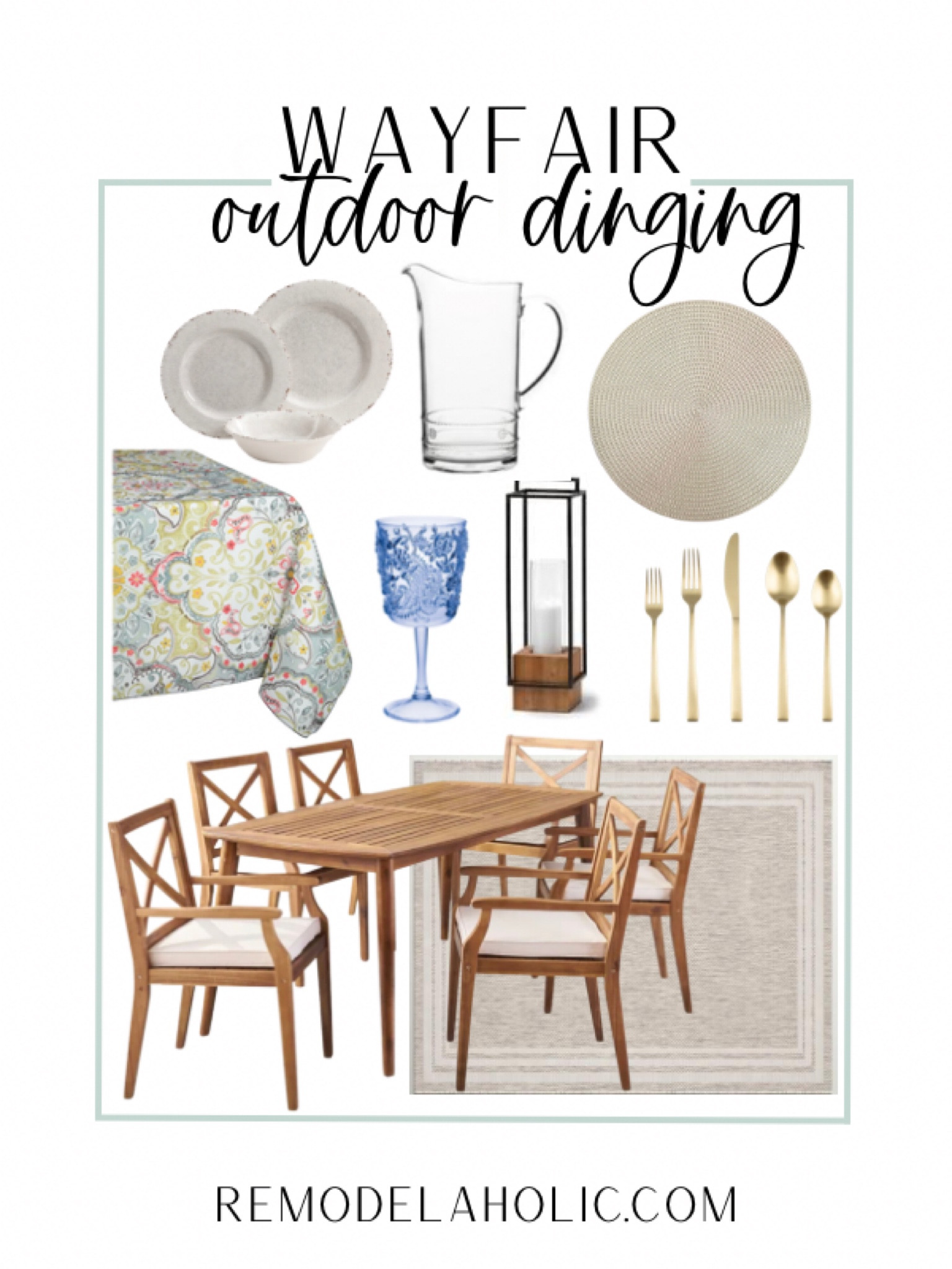 Wayfair Outdoor Dining! Summer is here so its time to enjoy your outdoor space! Host your next dinner party outside with these pieces from Wayfair!

Wayfair home, Wayfair outdoor, outdoor dining, summer, summer home, outdoor home 

#LTKhome #LTKFind #LTKSeasonal