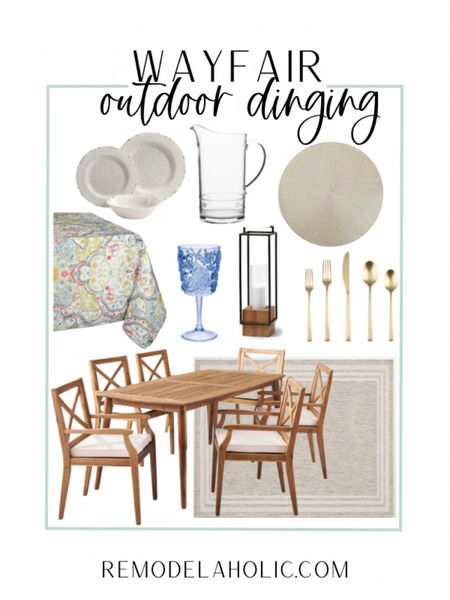 Wayfair Outdoor Dining! Summer is here so its time to enjoy your outdoor space! Host your next dinner party outside with these pieces from Wayfair!

Wayfair home, Wayfair outdoor, outdoor dining, summer, summer home, outdoor home 

#LTKhome #LTKFind #LTKSeasonal