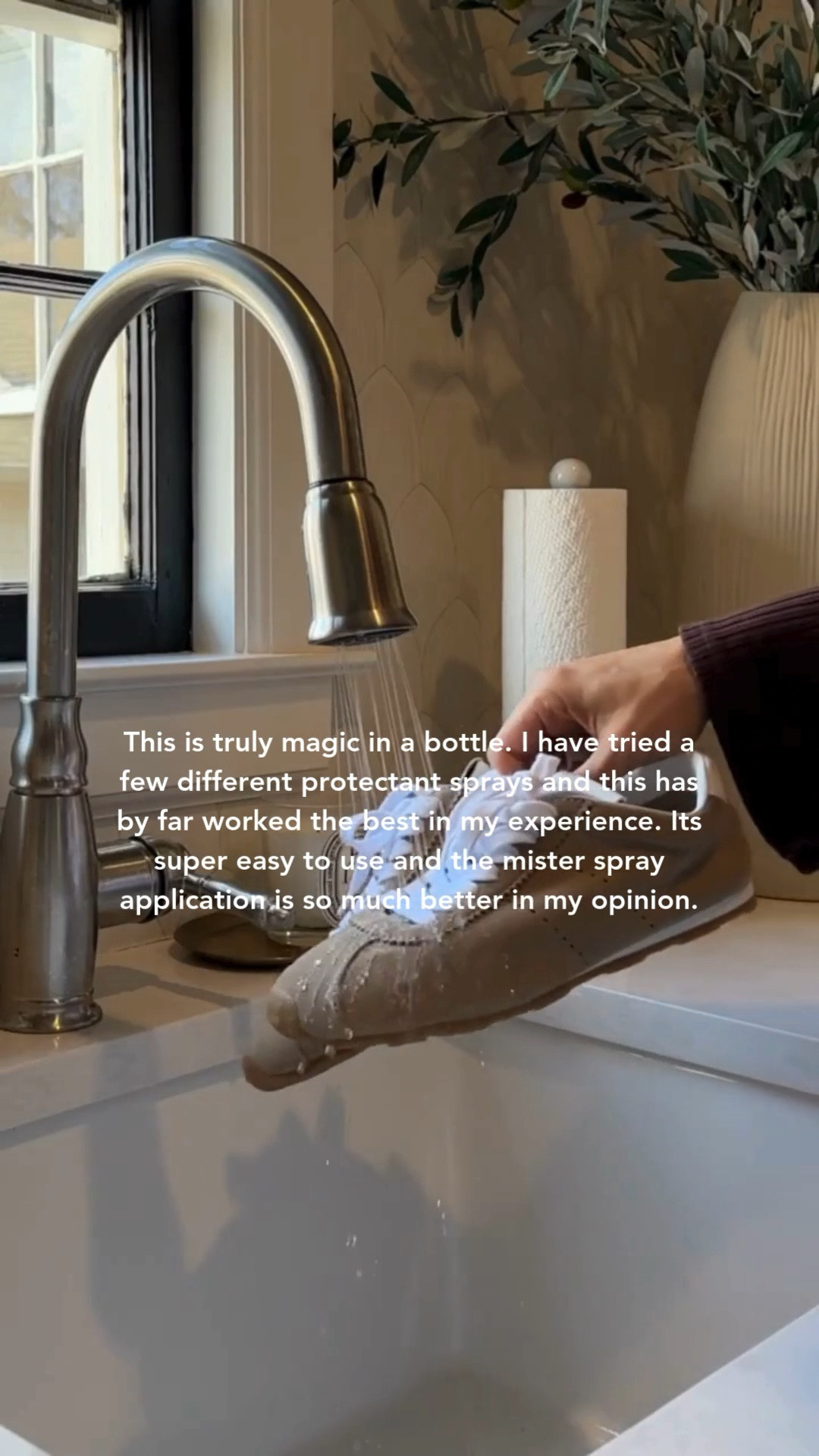 The best shoe protectant spray I've found ✨ 

