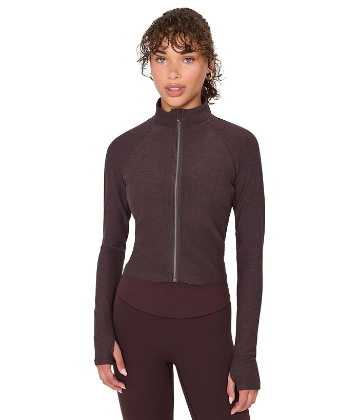 Beyond Yoga Spacedye High Definition Jacket Women's Jacket Silver Mist: XS, Elastane/Polyester | Zappos.com