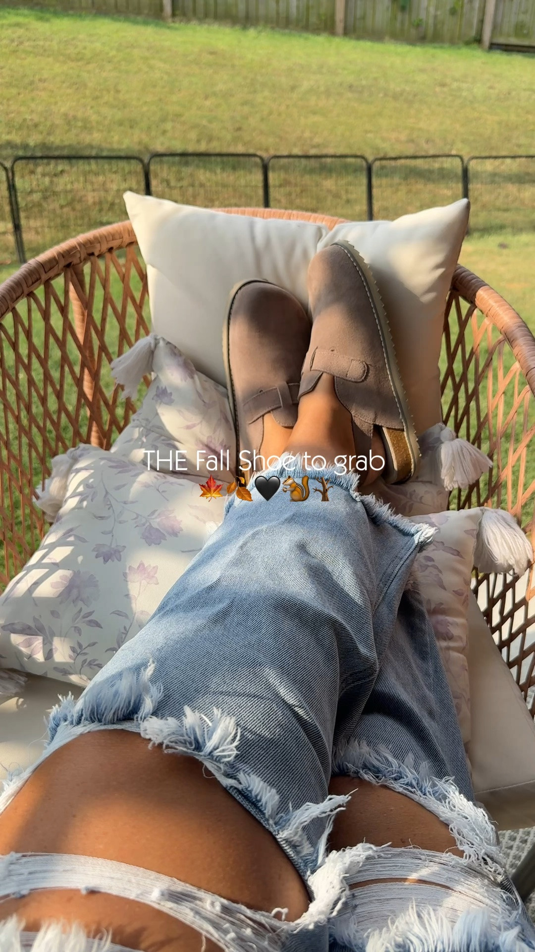 I will be living in these slingback clogs! Extremely comfy and love that they will stay on your feet with the strap! Perfect shoe for Fall outfits! #clogs #suedeclogs #fallshoes #falloutfits #womensshoes

#LTKootd #LTKSeasonal