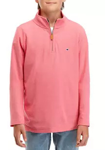 Crown & Ivy™ Boys 8-20 Oxford Piqué Pullover | Belk