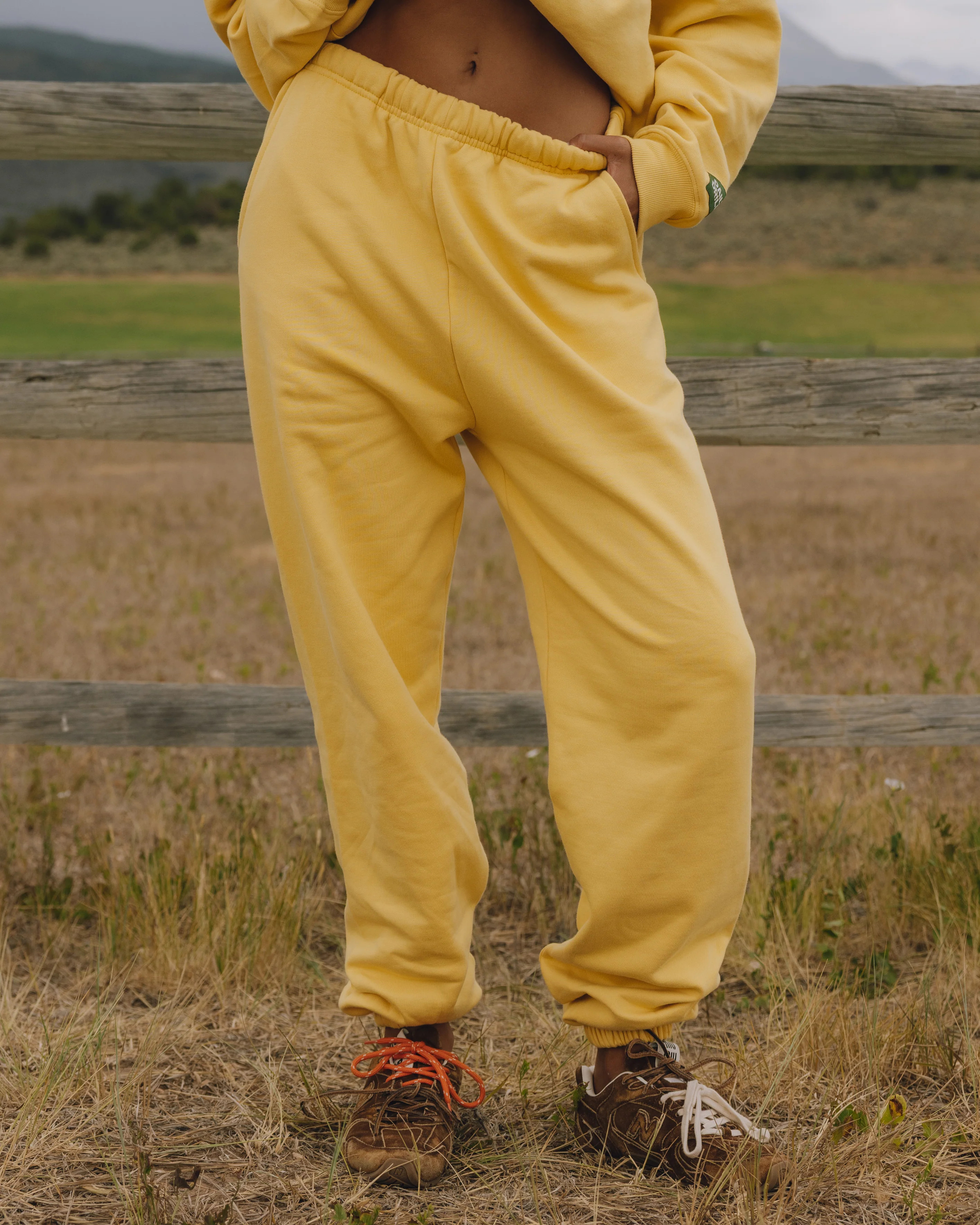 Unisex Fleece Joggers - Sunny | Daily Drills LLC