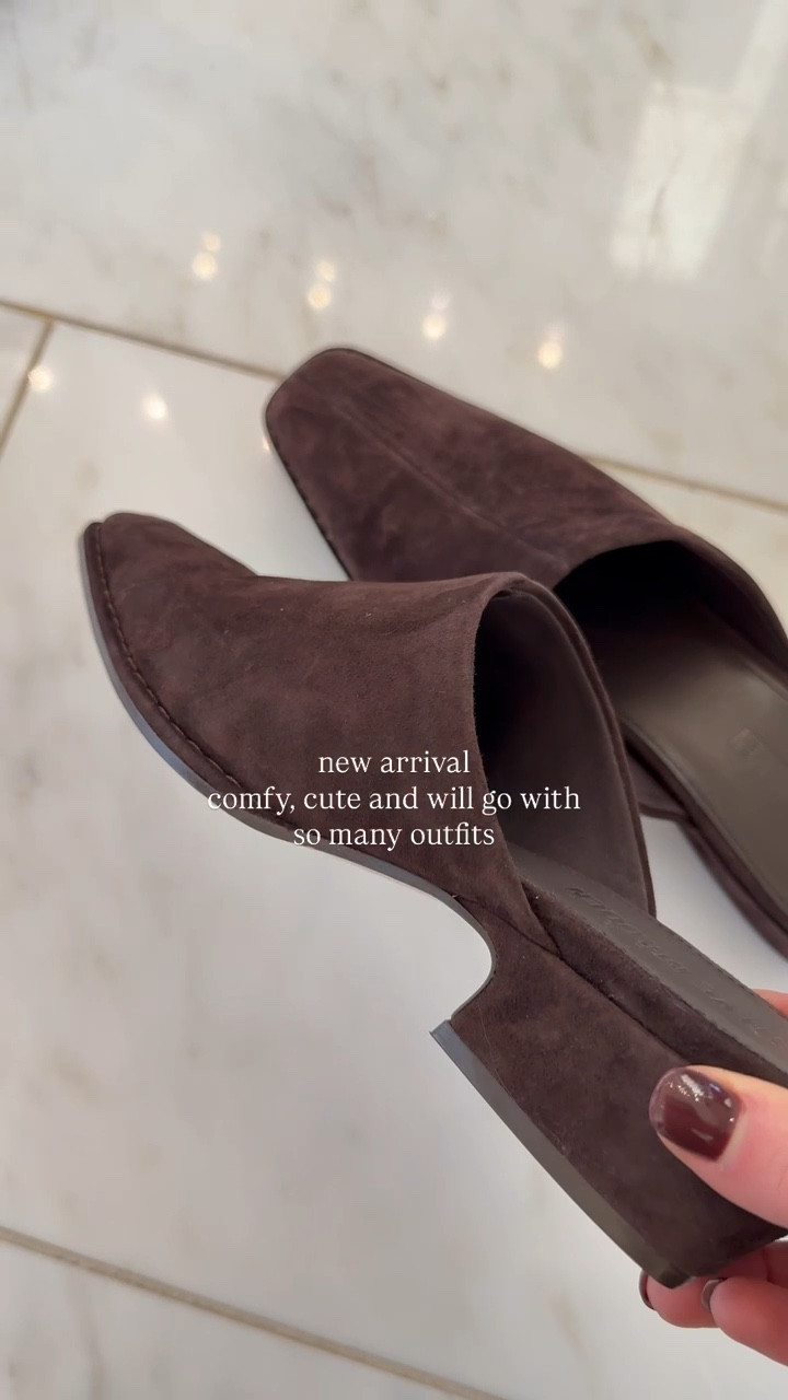 A chocolate brown mule is a must have this season.

#LTKootd #LTKSeasonal