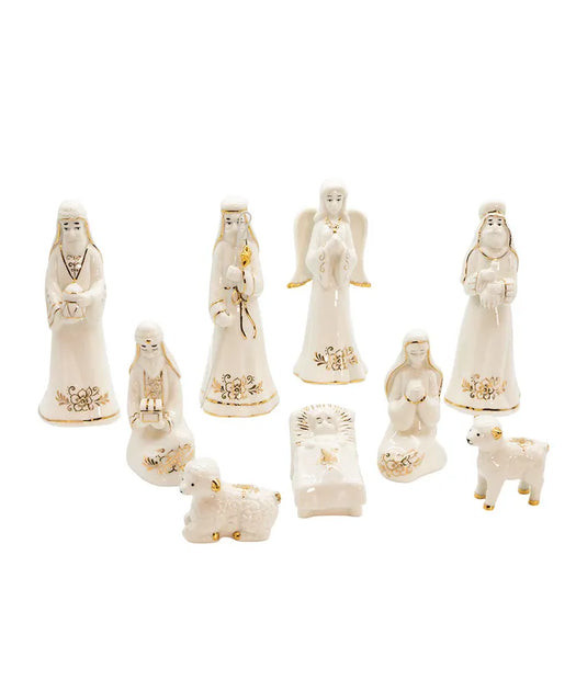 Gilded Nativity Set | Cailini Coastal