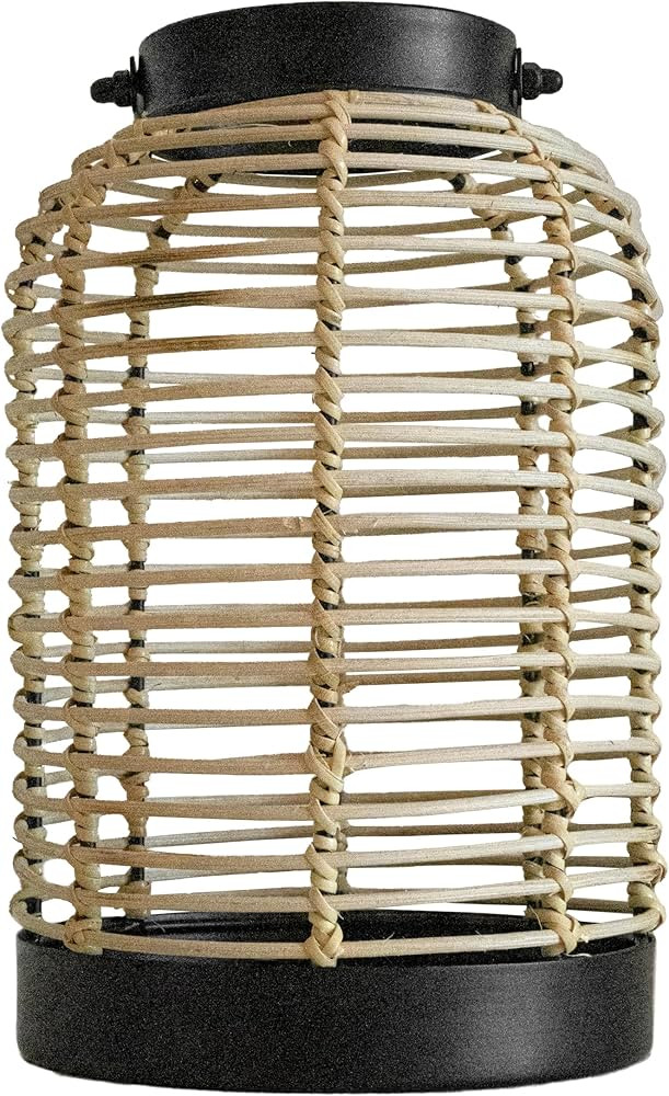 Veylo Works Rattan Lantern – Boho Decor for Indoor & Outdoor Use – Handcrafted Modern Weather... | Amazon (US)