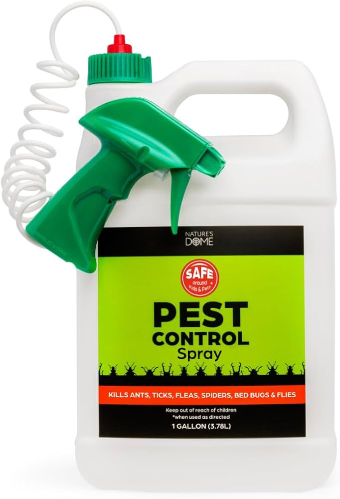 Nature's Dome Eco-Friendly Pest Control Spray – Ant, Roach, Spider, Fly, Flea and Insect Contro... | Amazon (US)