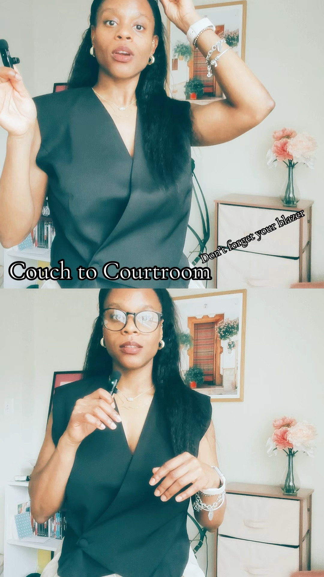 @boohoo asymmetrical vest 
Courtroom outfit 
Attorney outfit 
Lawyer fashion 
Corporate fashion 
Wear to work 
Black vest 
Black asymmetrical vest 
Vest 
Courtroom looks 

#LTKootd #LTKWorkwear #LTKSaleAlert