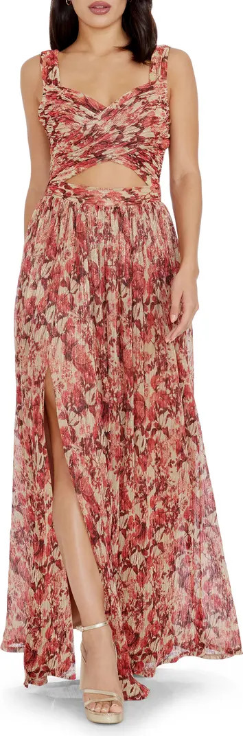 Mirabella Cutout Evening Gown | Nordstrom