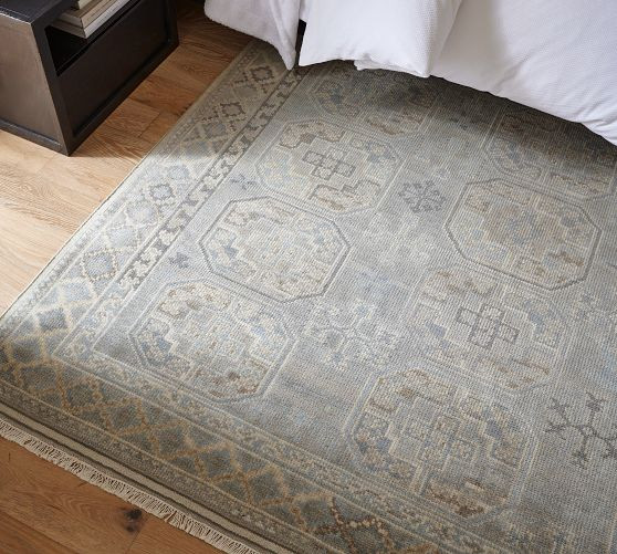 Merrin Hand-Knotted Wool Rug | Pottery Barn (US)