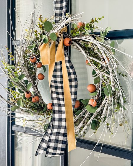A pretty door wreath for the in between season- Winter into Spring. Is in Wing or Sprinter? 

#wreath #frondoordecor #afterchristmasdecor

#LTKhome #LTKSeasonal