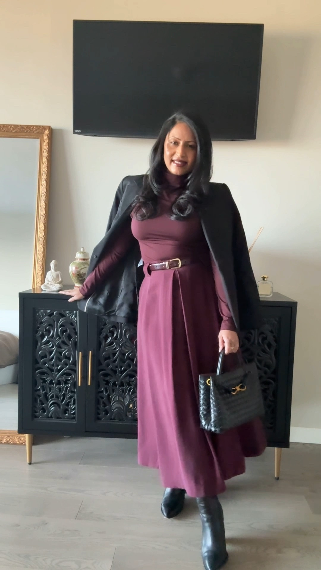 Monochrome winter styling 🖤

#LTKootd #LTKgrwm #LTKWorkwear