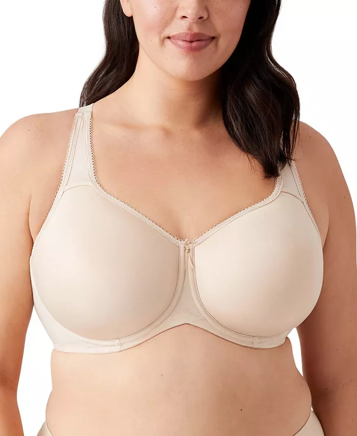 Wacoal  Basic Beauty Underwire T-Shirt Bra 853192 - Macy's | Macy's