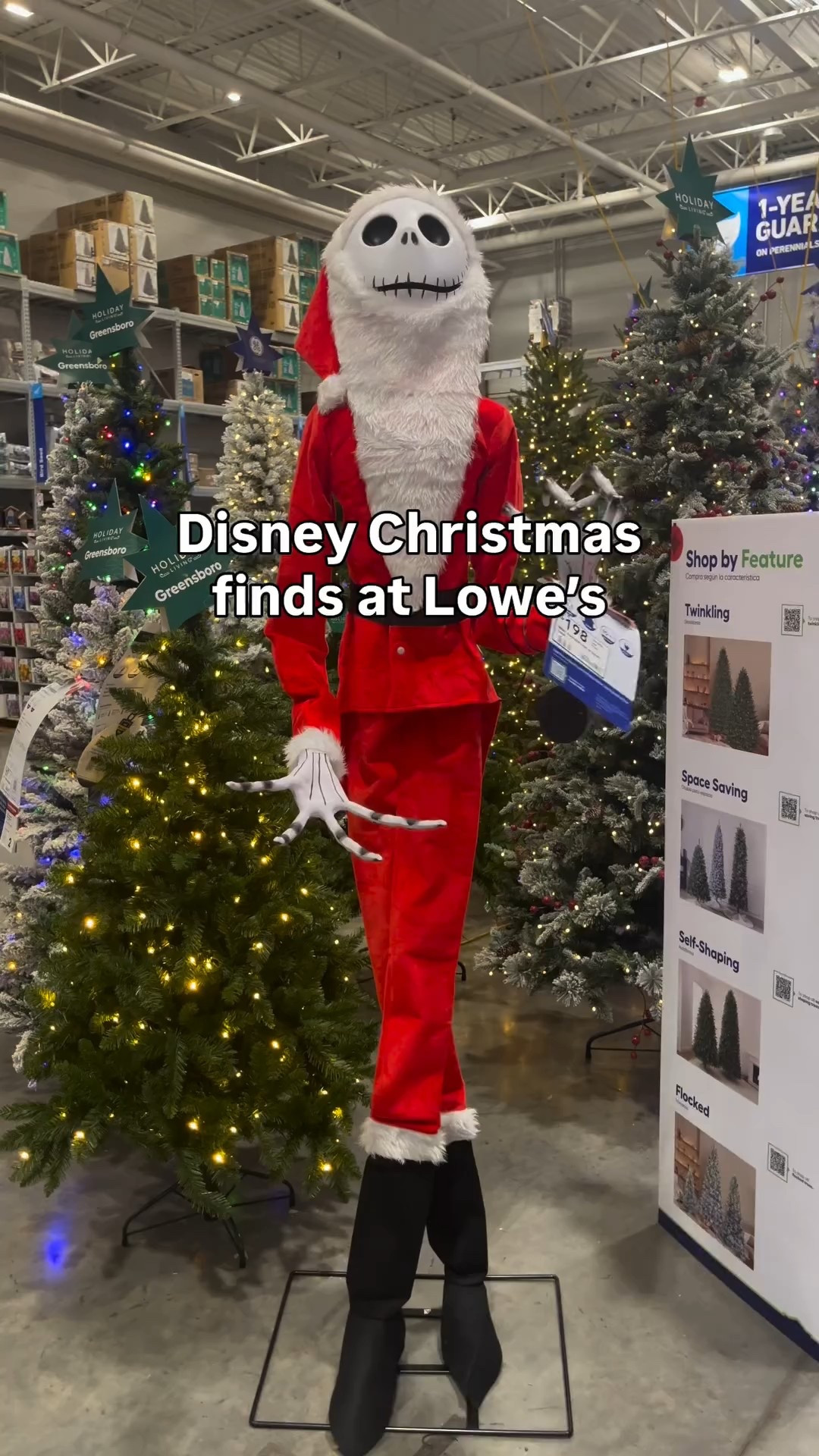 Disney Christmas has arrived at @loweshomeimprovement 🎄✨So many cute finds for the holidays. Which is your favorite? 

#disneychristmas #loweschristmas #disneychristmasfinds