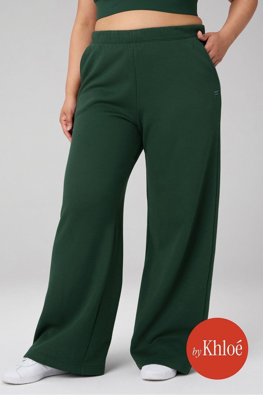 Cozy Fleece Wide Leg Sweatpant | Fabletics